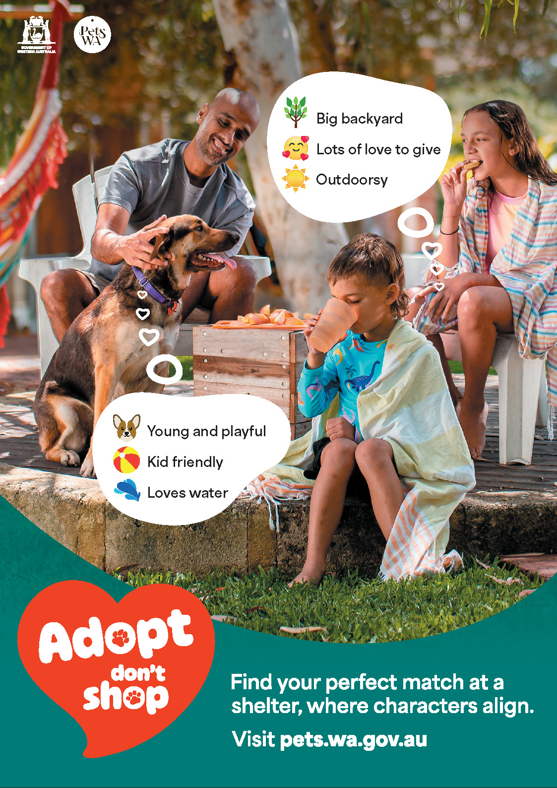 Adopt, Don't Shop poster