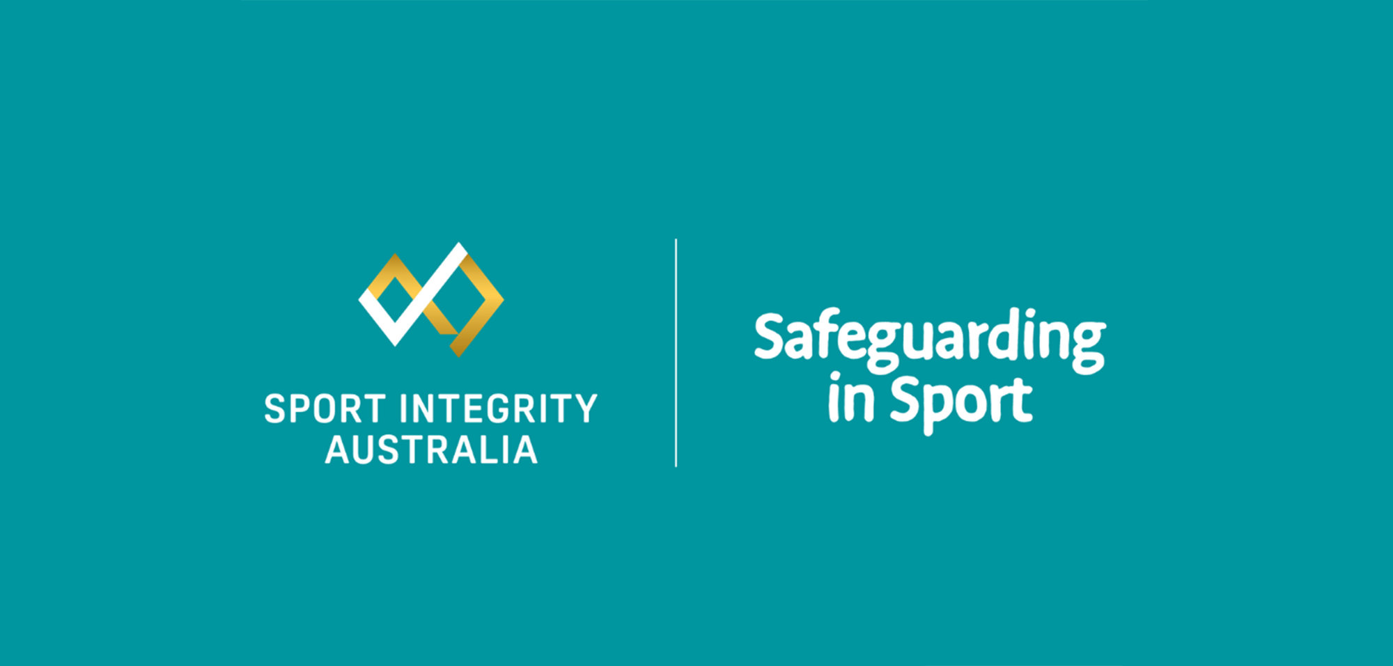 Logo: Sport Integrity Australia and text Safeguarding in Sport