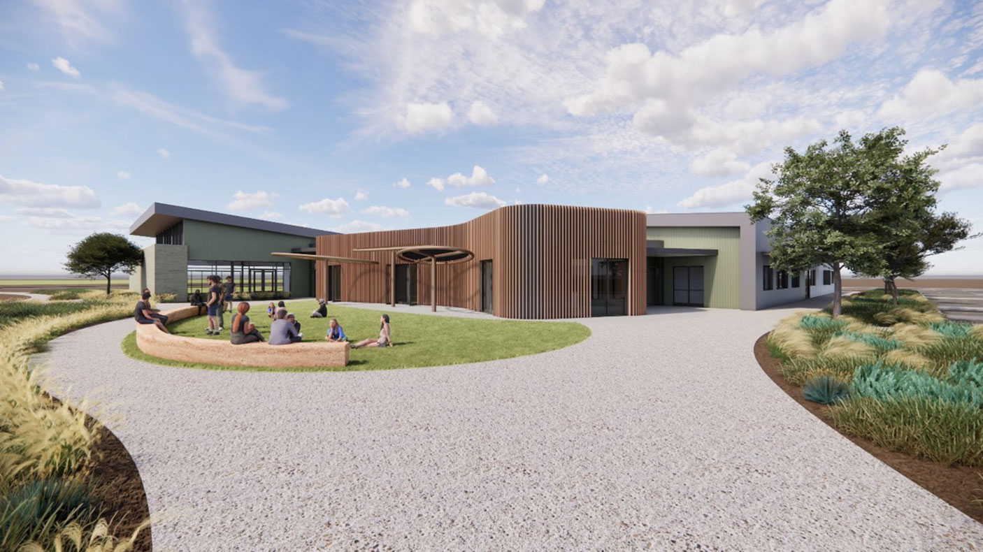 Architects impression of the new Ellenbrook Community Hub