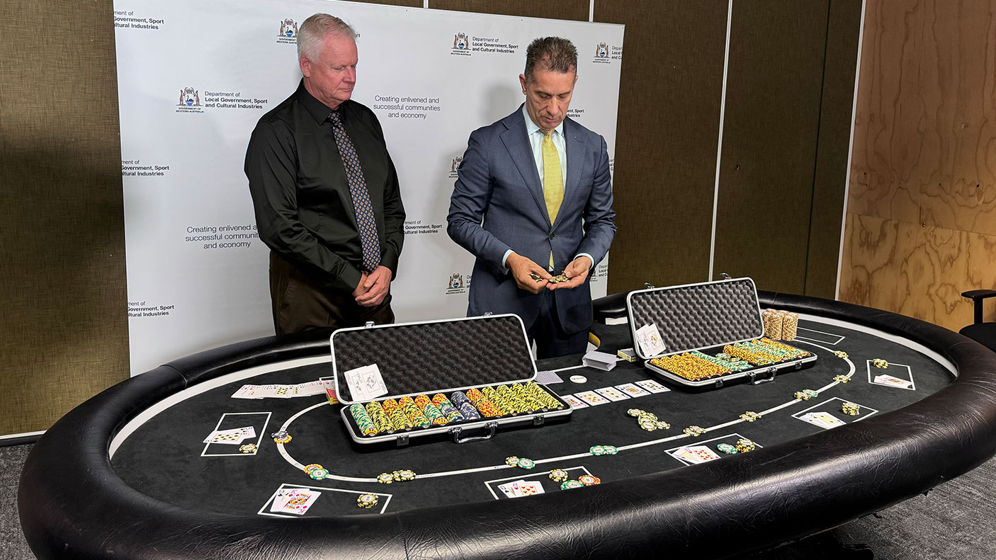 Gary Dreibergs, Chair, Gaming and Wagering Commission and Paul Papalia, Minister for Police; Corrective Services; Racing and Gaming; Defence Industry; Veterans Issues