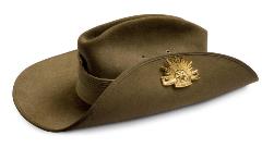 ANZAC slouch hat ANZAC slouch hat