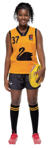 Multicultural Female Uniform Guidelines football (Australia Rules Football) option a