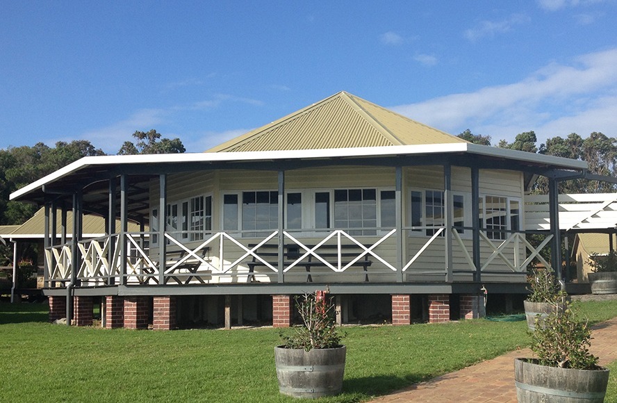 Dining hall from the outside