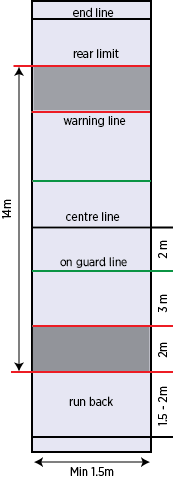 fencing-piste fencing piste